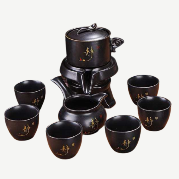 Chinese Kung Fu Semi-Automatic Tea Set