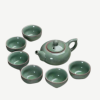 Ru Kiln Ceramic Tea Set